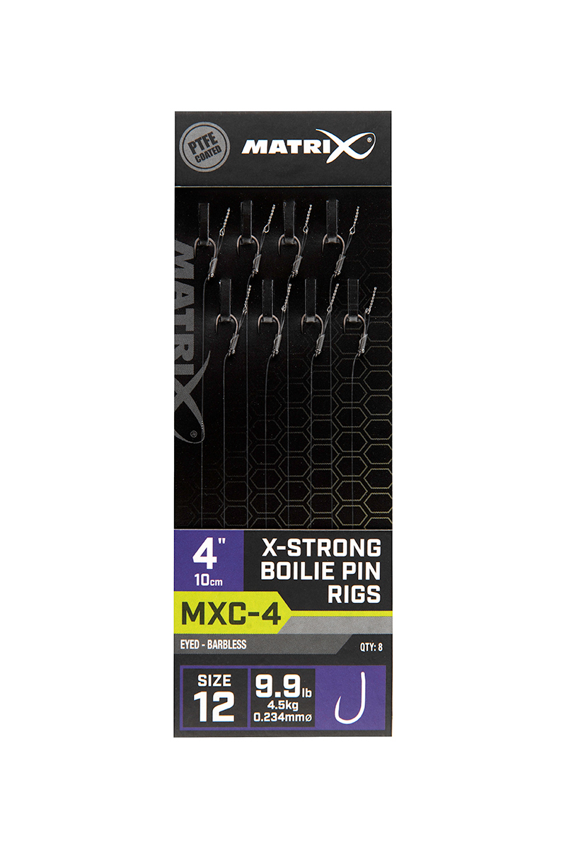 Matrix MXC-4 X-Strong Boilie Pin 10 cm nr 12 0,23 mm – przypony