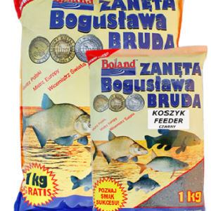 Boland Zanęta popularna 3 kg Koszyk Feeder Czarny