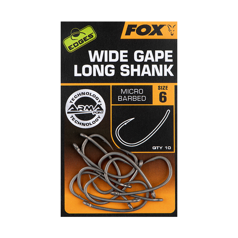 FOX Edges Supe Wide Gape Long Shank