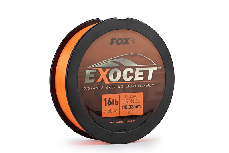 FOX Exocet Fluoro Orange MONO 16lb (