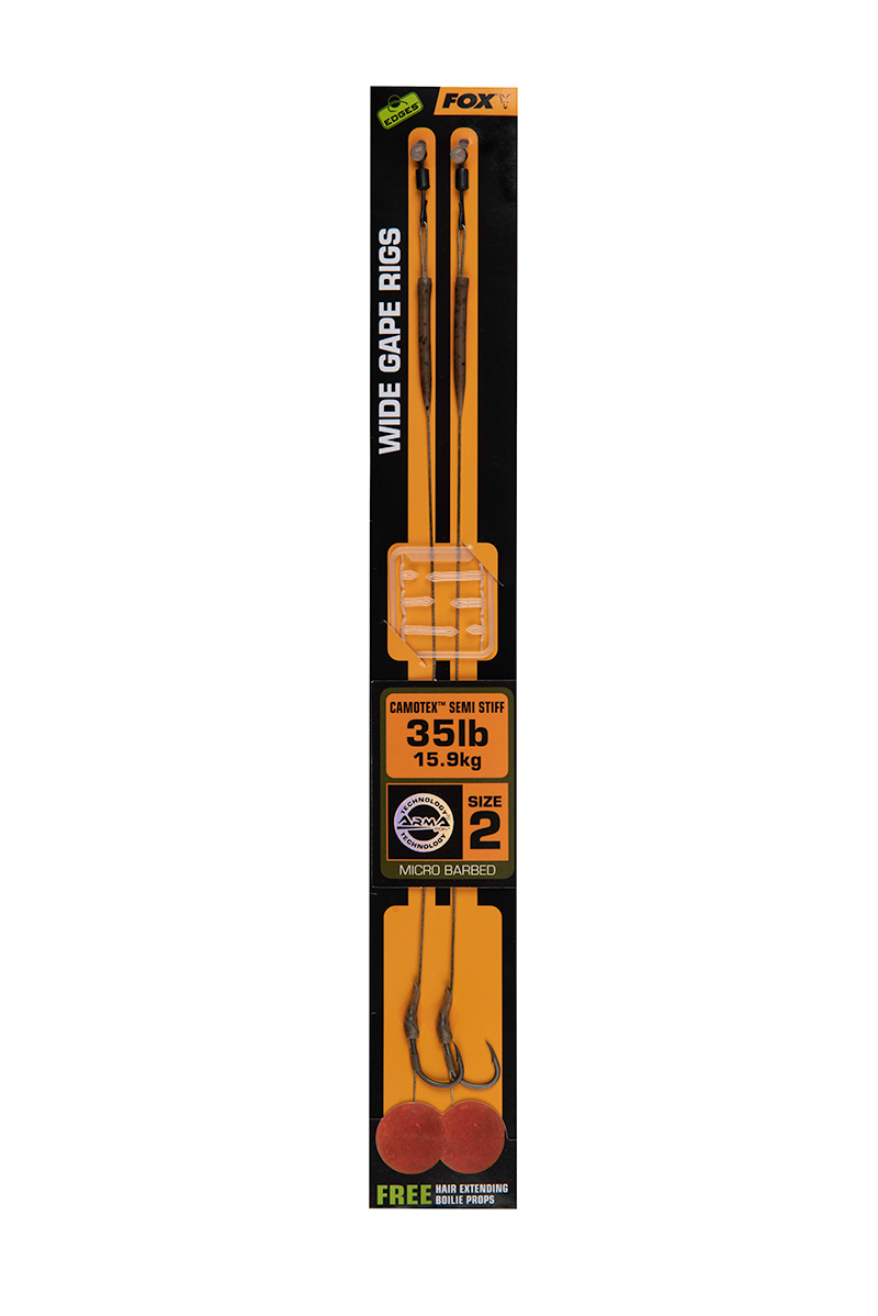 FOX Wide Gape 2 35LB camotex Semi st