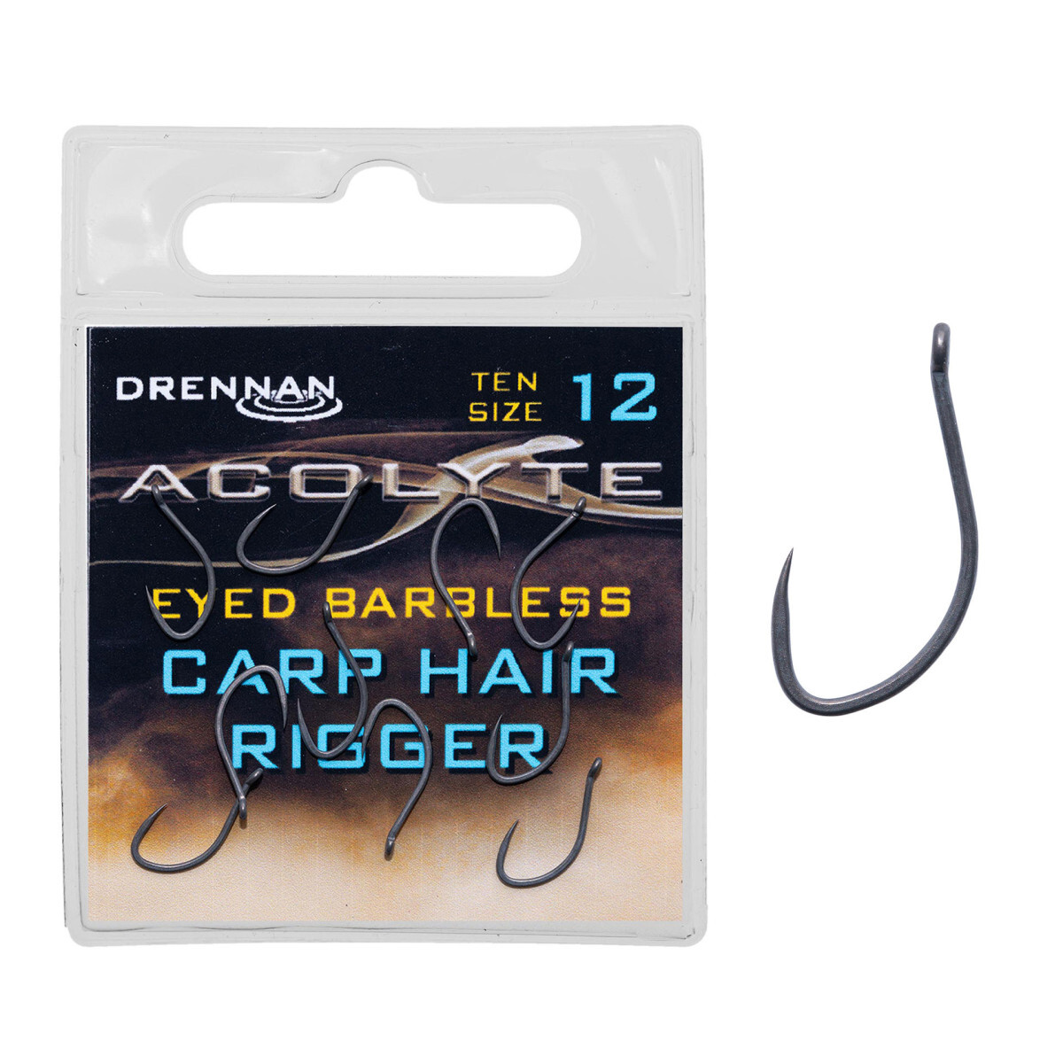 Haczyki Drennan Acolyte Carp Hair Rigger nr 12
