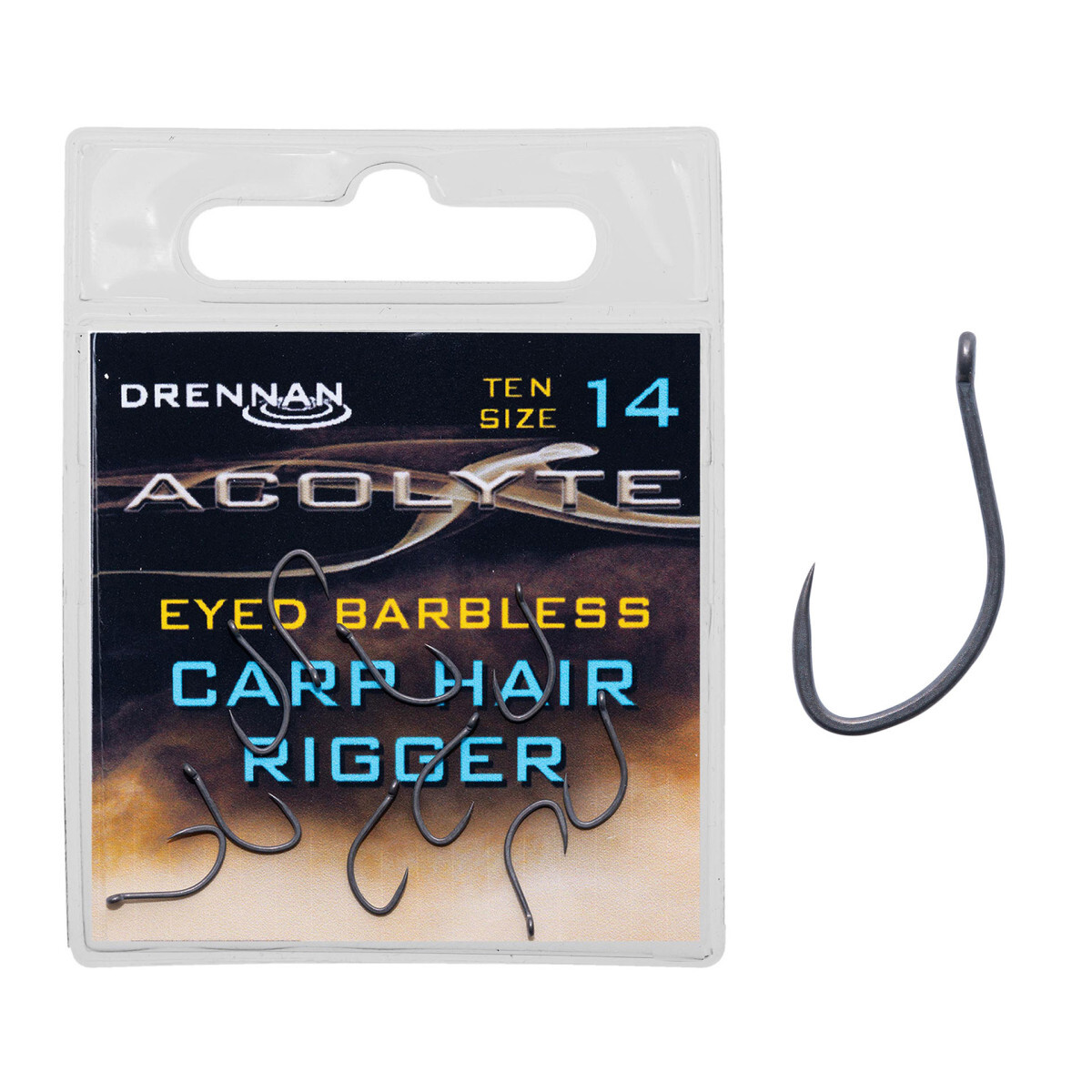 Haczyki Drennan Acolyte Carp Hair Rigger nr 14