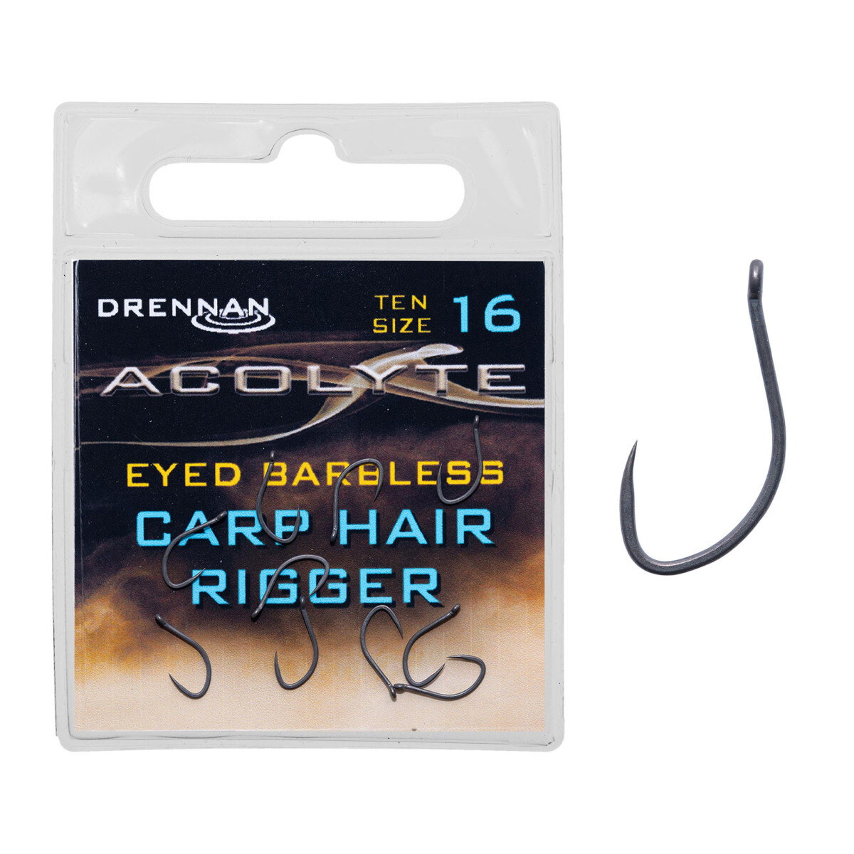 Haczyki Drennan Acolyte Carp Hair Rigger nr 16