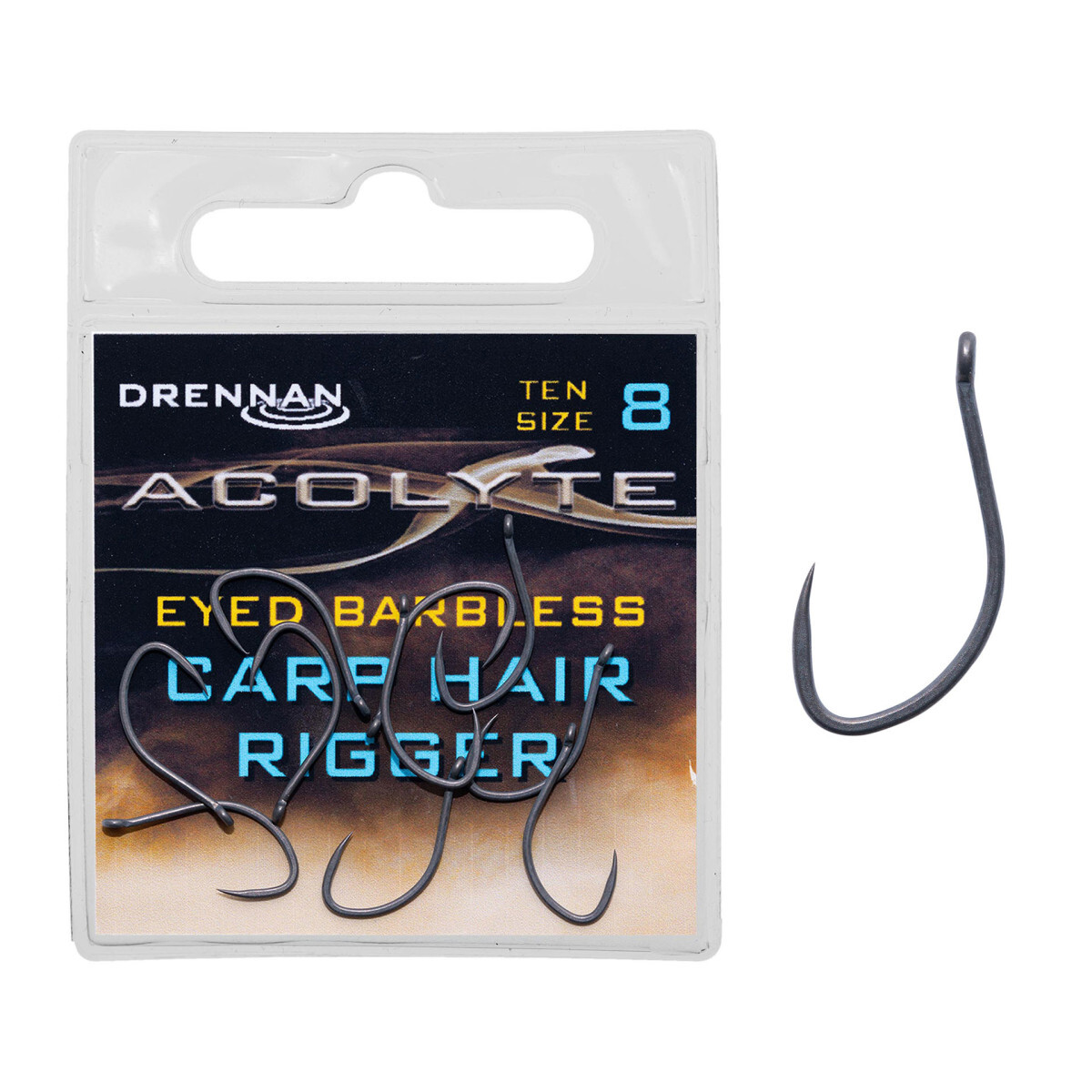 Haczyki Drennan Acolyte Carp Hair Rigger nr 8