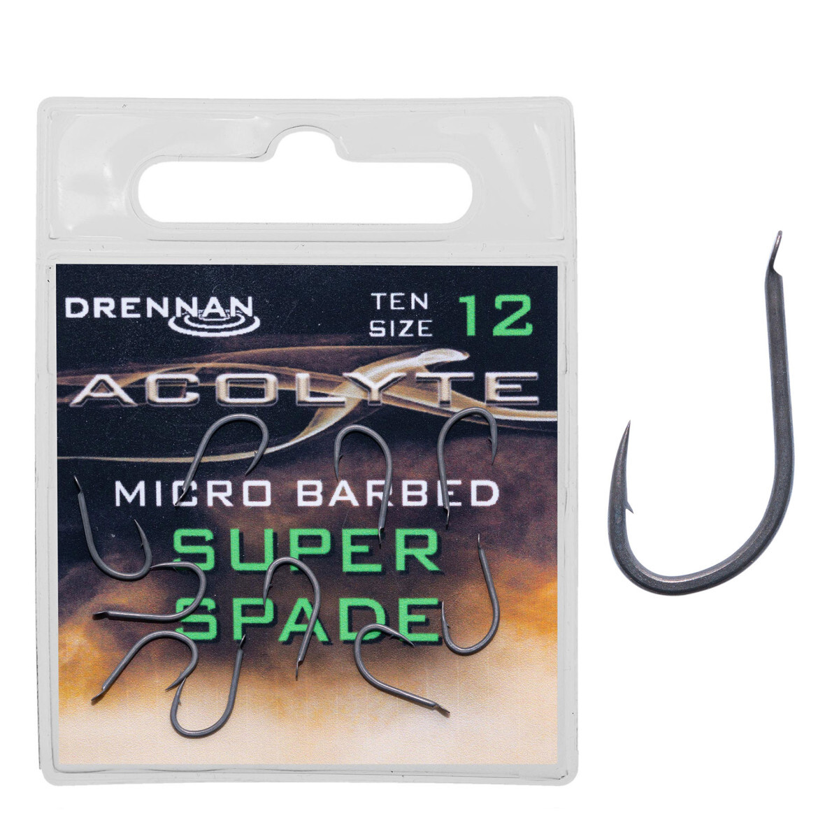 Haczyki Drennan Acolyte Super Spade nr 12