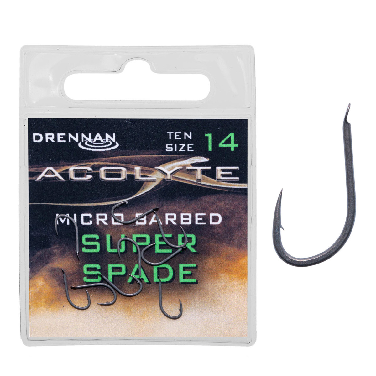 Haczyki Drennan Acolyte Super Spade nr 14