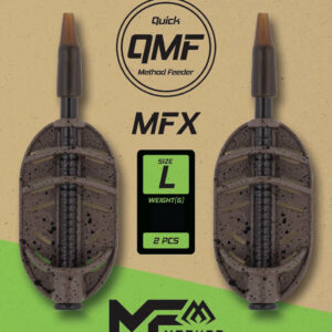 KOSZYCZEK – METHOD FEEDER MFX – Q.M.F. rozm. L – 15g – op.2szt.