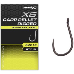 MATRIX X6 Carp Pellet Rigger SZ14 Barbl