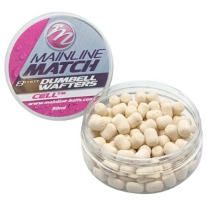 Mainline Match Dumbell Wafters White Cell 6mm 50ml