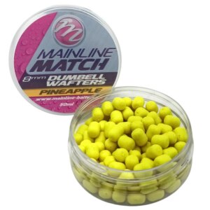 Mainline Match Dumbell Wafters Yellow Pineapple 10mm 50ml
