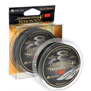 PLECIONKA – NIHONTO OCTA BRAID – 0.08mm/5.15kg/150m – ZIELONA – op.1szp.