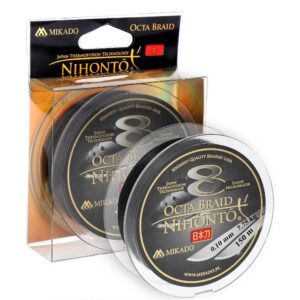 PLECIONKA – NIHONTO OCTA BRAID – 0.14mm/10.15kg/150m – CZARNA – op.1szp.