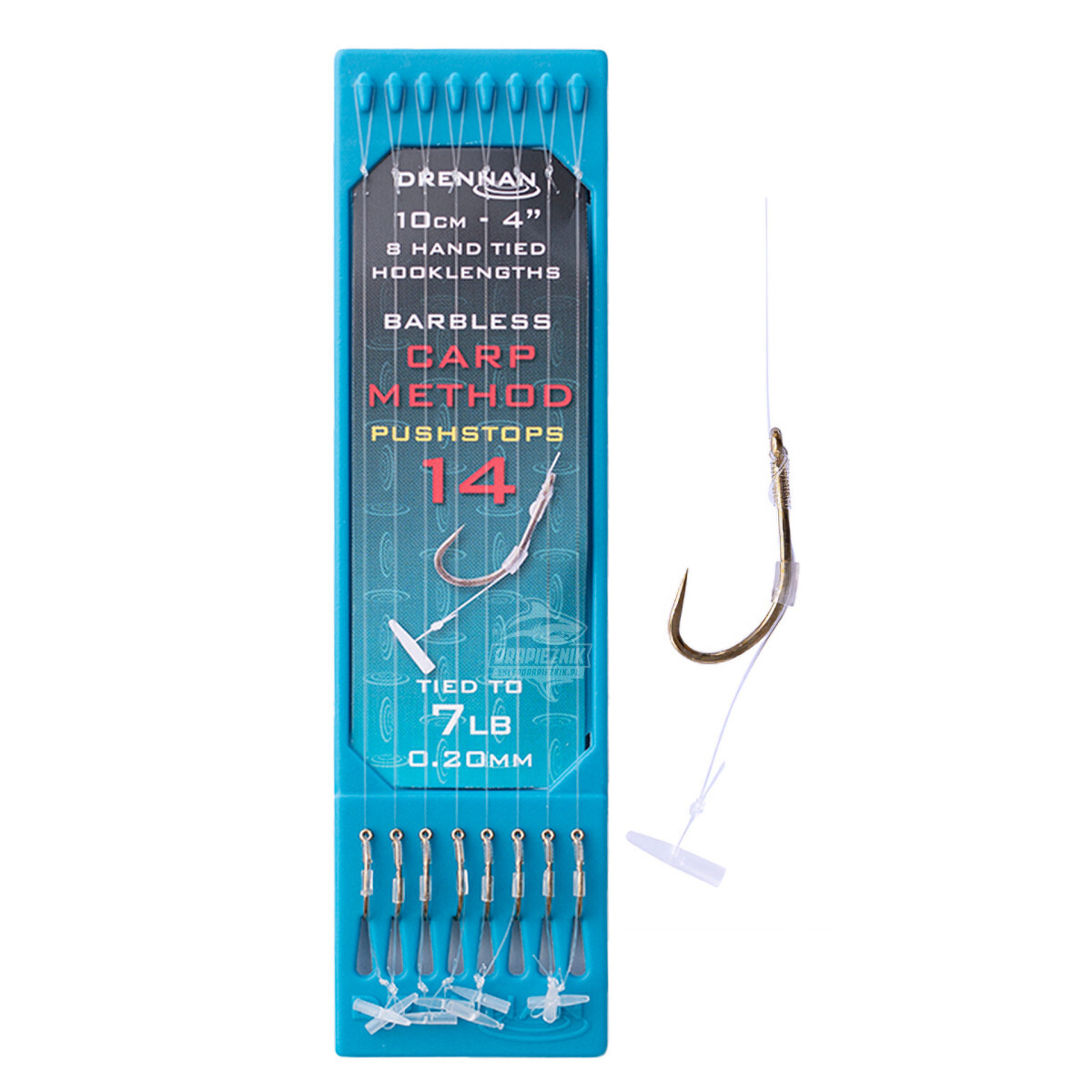 Przypony Drennan Carp Method Pushstop 4″ nr 14
