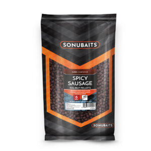 Sonubaits Spicy Sausage Halibut Pellets 6 mm 900 g
