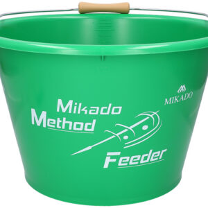 WIADRO – MIKADO METHOD FEEDER – poj. 17l – ZIELONE – op.1szt.