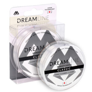ŻYŁKA – DREAMLINE CLASSIC – 0.24mm/7.36kg/150m – TRANSPARENTNA – op.1szp.