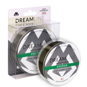 ŻYŁKA – DREAMLINE FEEDER – 0.24mm/7.68kg/150m – ZIELONA – op.1szp.