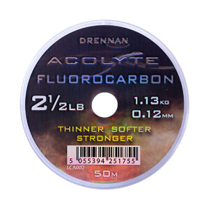Fluorocarbon Drennan Acolyte 50 m 2½lb 0,12 mm