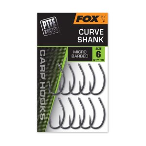 Fox Curve Shank nr 6 – opakowanie 10 haczyków CHK270