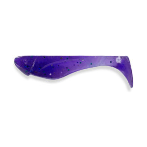 FISHUP Wizzy 1.5” (10pcs.), #060 – Dark Violet/ Peacock & Silver