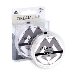ŻYŁKA – DREAMLINE CLASSIC – 0.18mm/4.43kg/30m – TRANSPARENTNA – op.1szp.
