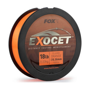 FOX Exocet Fluoro Orange MONO 18lb (