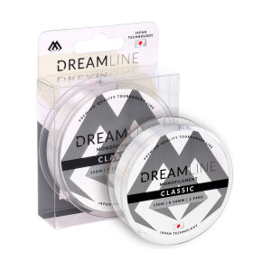 ŻYŁKA – DREAMLINE CLASSIC – 0.22mm/5.72kg/150m – TRANSPARENTNA – op.1szp.