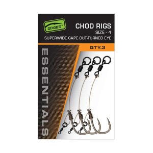 FOX Edges SWGO Chod Rig – 4 (x3)