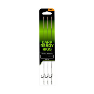 Fox Carp Ready Rigs Wide Gape – opakowanie 3 przyponów