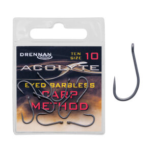 Haczyki Drennan Acolyte Carp Method nr 10