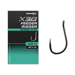 Matrix X3B Feeder Rigger nr 10 – haczyki z zadziorem