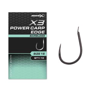 Matrix X3 Power Carp Edge nr 10 – haczyki bezzadziorowe