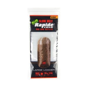 Fox Edges Rapide Slow Melt CPV061 – worki PVA 75 × 175 mm, 20 szt.