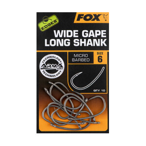 FOX Edges Supe Wide Gape Long Shank
