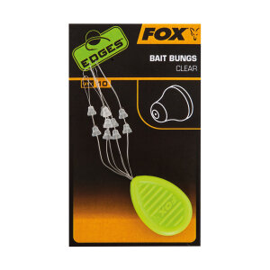 Fox Edges Bait Bungs Clear CAC687 – pełne opakowanie 10 stoperów