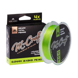 PLECIONKA – M-Craft Braid – 0.06mm/3.83kg/150m – FLUO – op.1szp.