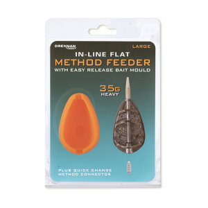 Koszyk Drennan Flat Feeder Large + foremka 35 g