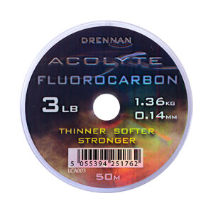 Fluorocarbon Drennan Acolyte 50 m 3lb 0,14 mm