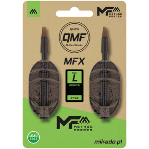 KOSZYCZEK – METHOD FEEDER MFX – Q.M.F. rozm. L – 30g – op.2szt.